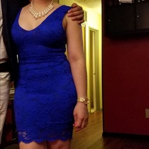 🔥🔥🔥SOLD🔥🔥🔥Lace blue dress